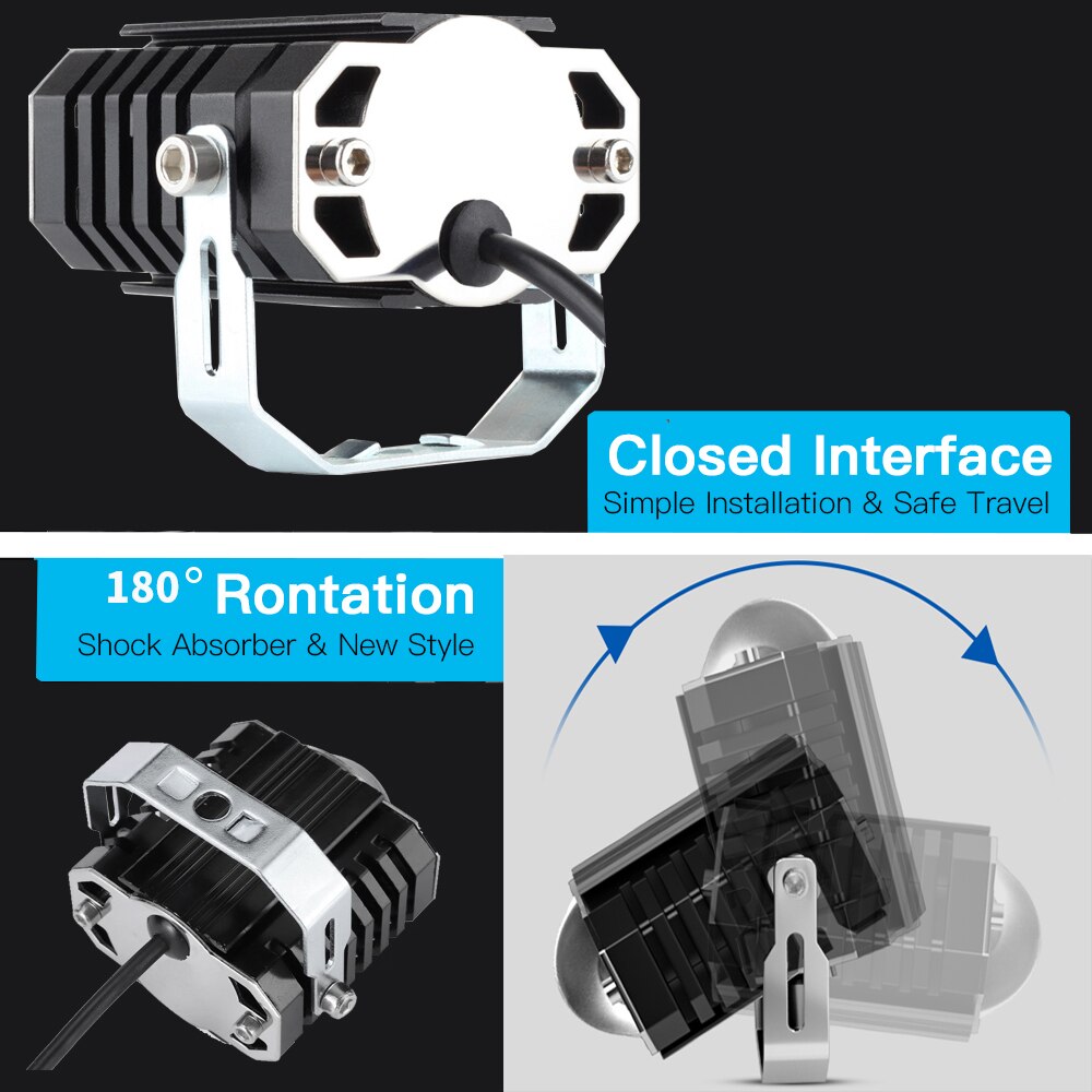 Éclairage LED Haute Performance pour Motos et Véhicules 4 roues