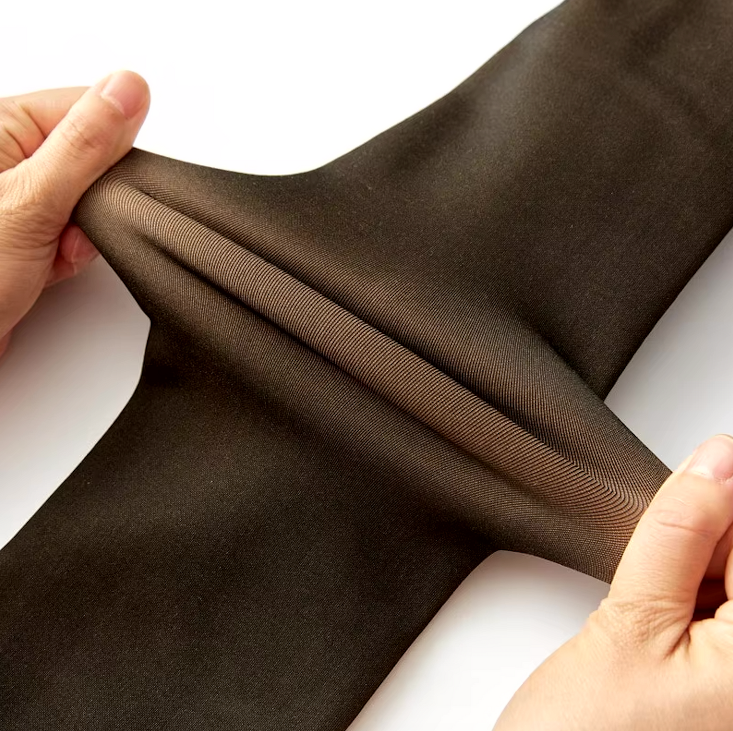 Den transparente fleece-strømpen