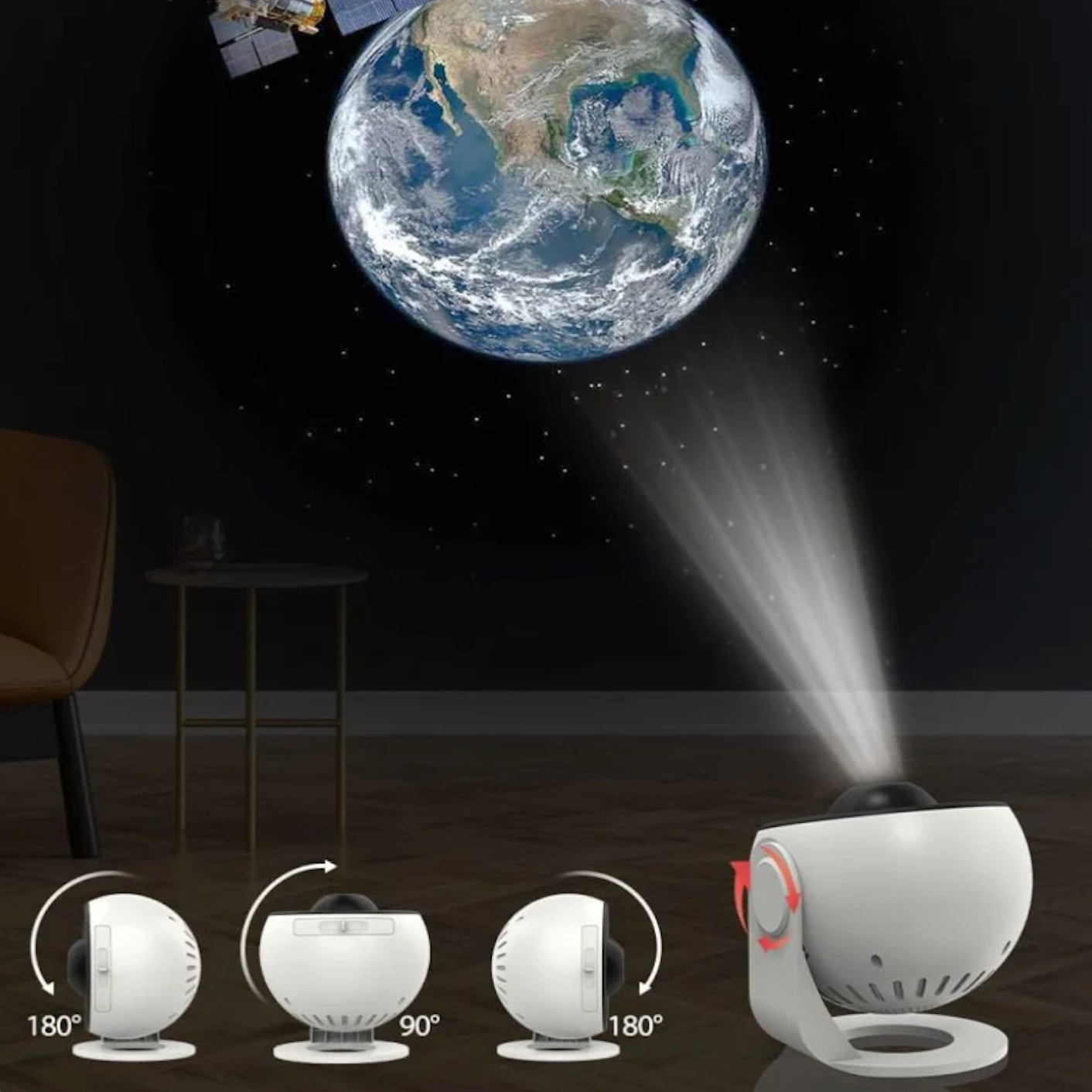 Proyector de cielo estrellado